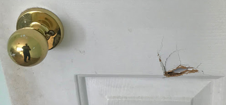 interior door hole repair Red Bluff